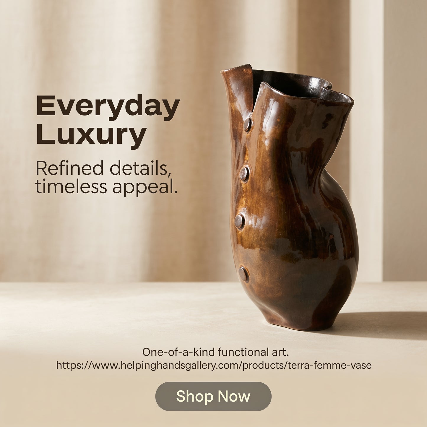 Terra Femme Vase
