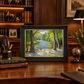 Original plein air pastel painting of the Bogue Falaya River, Covington, Louisiana by Glinda Schafer — Helping Hands Gallery


