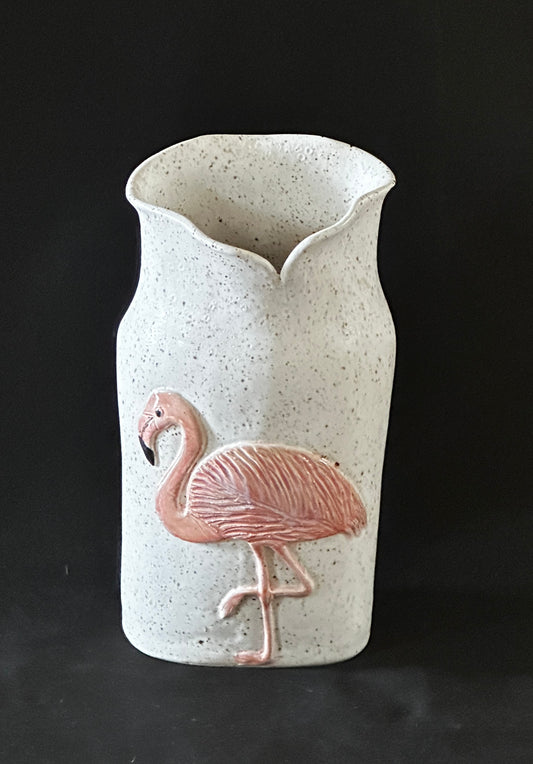 Pinkie the Pelican in Motion
