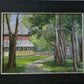 The Barn — Original Plein Air Painting by Glinda Schafer