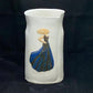 Lady in Blue-Vase