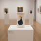Lady in Blue-Vase