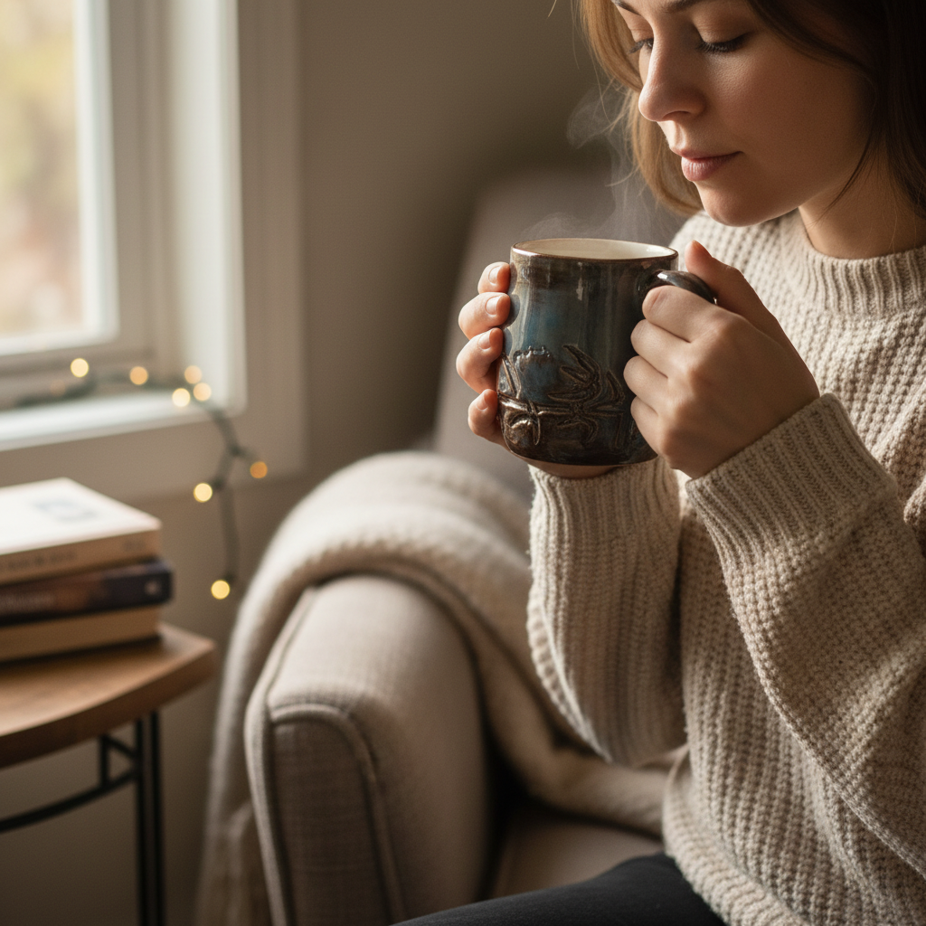 The Slate & Indigo Bamboo Mug