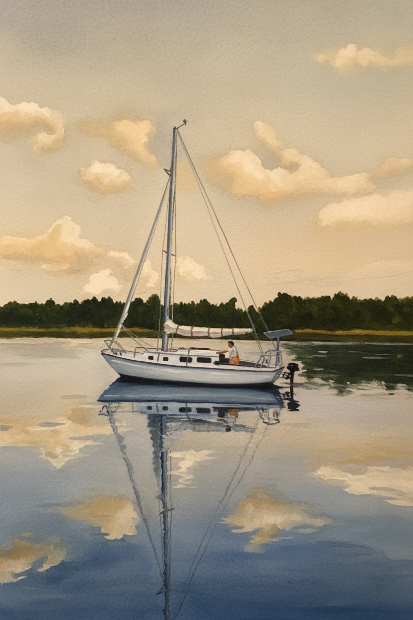 The Lone Sailor