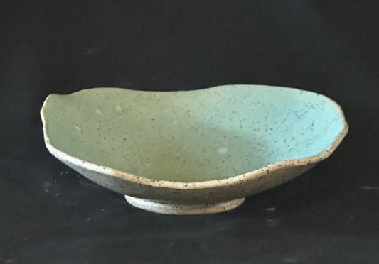 Speckled Multi-Colored Bowl — Handcrafted Ceramic Art