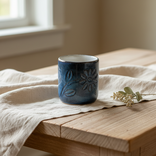 The Botanist Indigo Mug