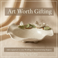 Southern Magnolia Bowl — Handcrafted Ceramic Art