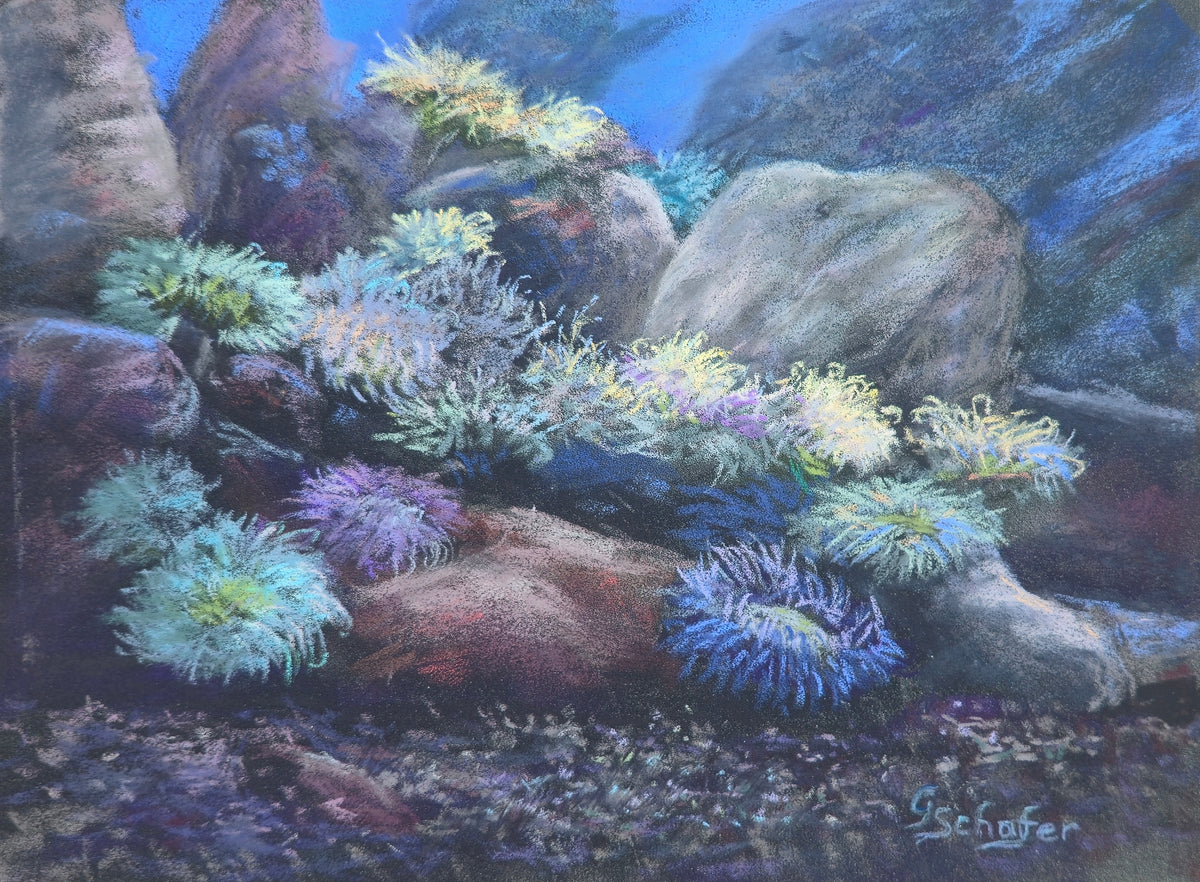Neptune's Garden II — Original Painting by Glinda Schafer