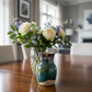 Emerald Falls Speckled Vase
