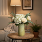 Light Green Speckled Vase