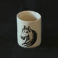 Speckled Cup - With Horse