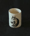 Speckled Cup - With Horse